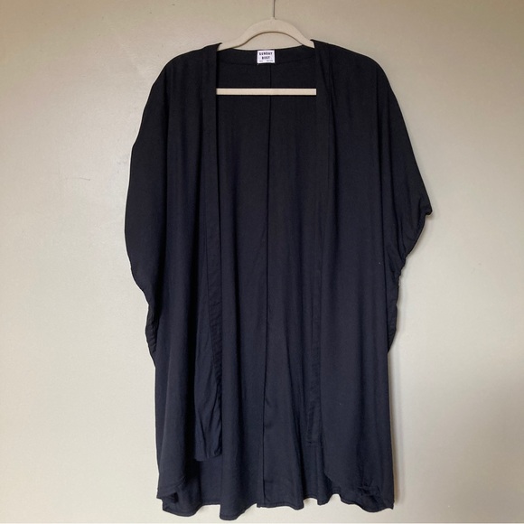 SUNDAY BEST Aritzia Aitken Kimono Top Cardigan XXS-XS - Picture 3 of 6